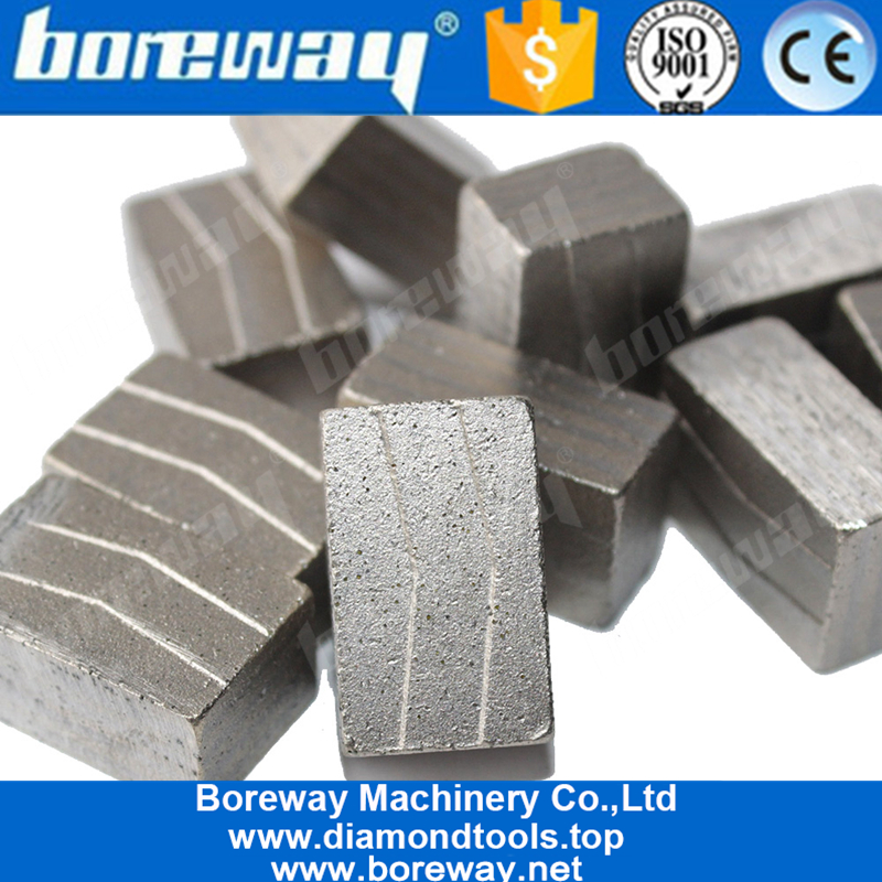 Boreway Diamond circular Saw Blade Segments for Block of various hard stone Manufacturer