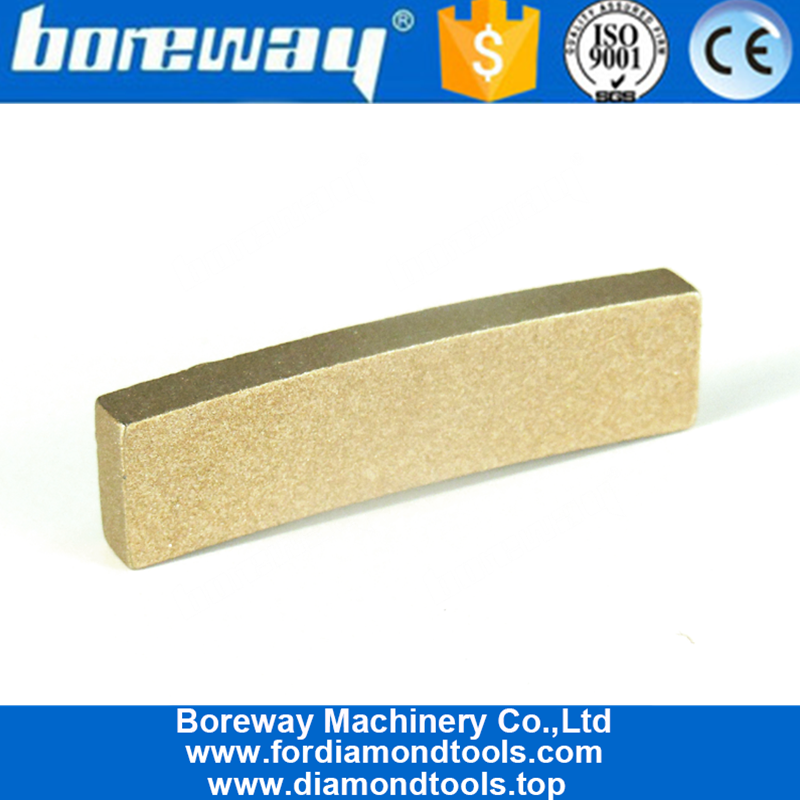 Boreway Diamond segments For cutting marble,Horizontal Cutting Diamond Saw Blades