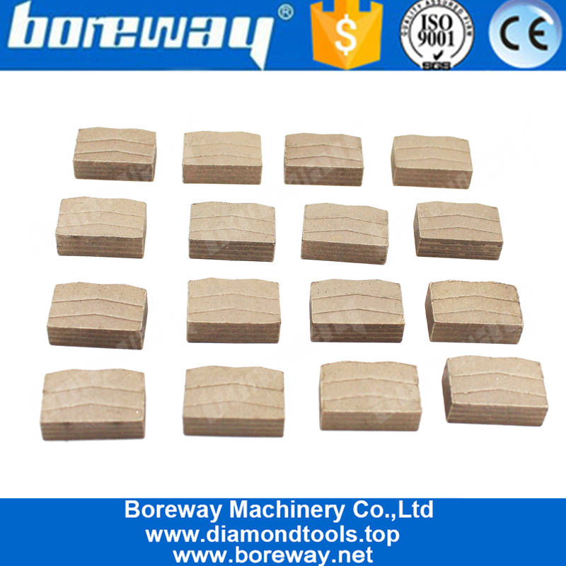 Boreway Multiple Purposes Diamond Tools Of Stone Cutting Blade Segment For Granite Manufacturer