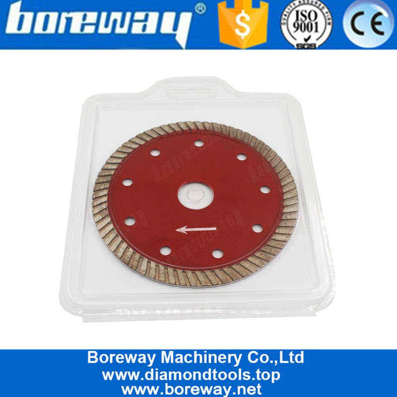 Boreway Profession 105mm Turbo Corrugated Diamond Tile Small Saw Blade