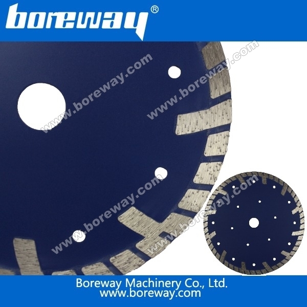 Boreway алмазного спеченного непрерывной обода конические турбо лезвия