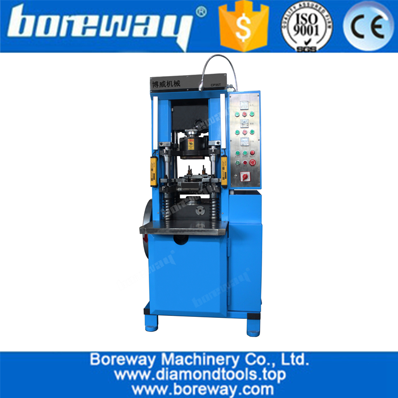 China 35Ton Cold Press Machine for diamond segment powder factory price wholesaler