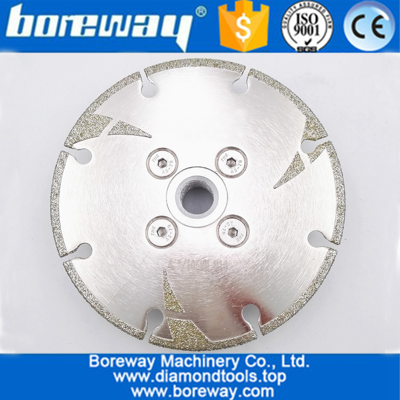China Electroplated Saw Blade for Granite and Marble/Diamond Tool/Cutting Disc manufacturer