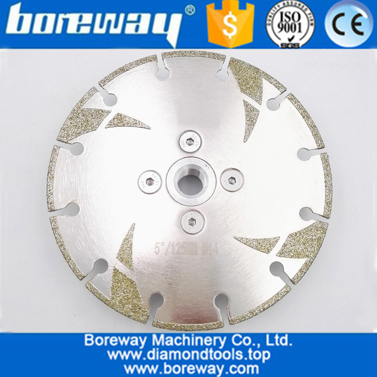 China Electroplated Saw Blade for Granite and Marble/Diamond Tool/Cutting Disc manufacturer
