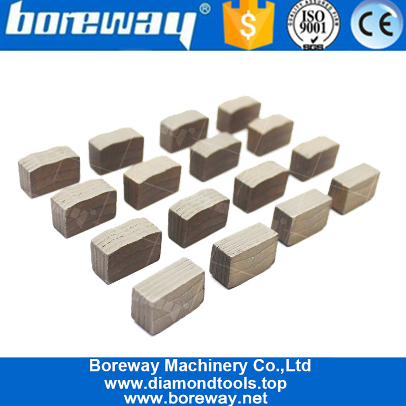 China Professionelles 2000mm stabiles Schneiden M-Form-Diamantsegment Lieferant