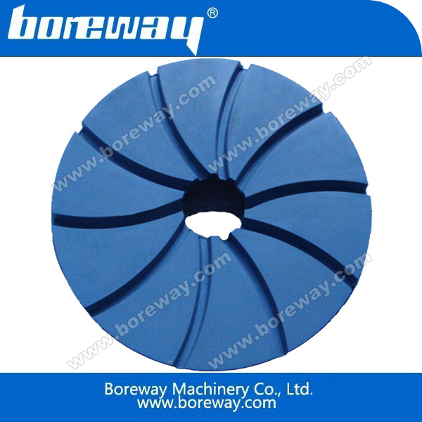 中国ウェットユースカタツムリロック研磨パッド、ダイヤモンド研磨パッド工場