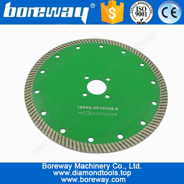 丸のこの花崗岩切断機のD184 * 2.4 * 10 * 25.4ミリメートル