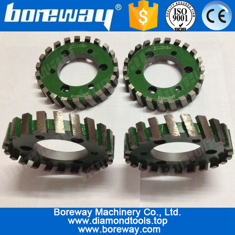 D100*20T*50H diamond standard stubbing wheels withour adapter