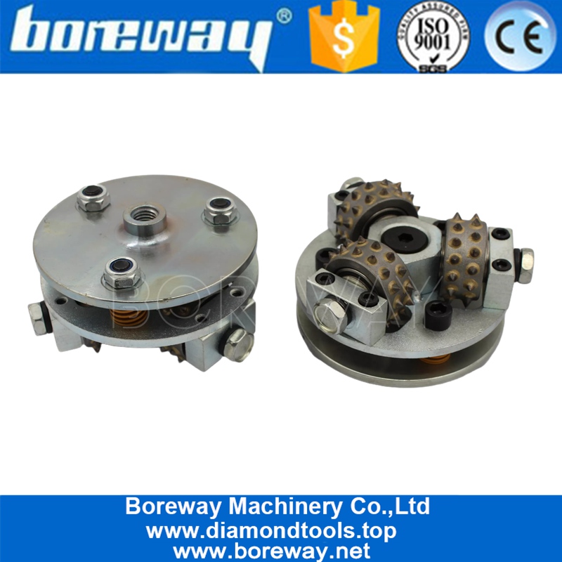 D125 * 3T * 30S * M14 Doppelschicht -Hexagons Buschhammer -Hammerplatte für Schleifmittel