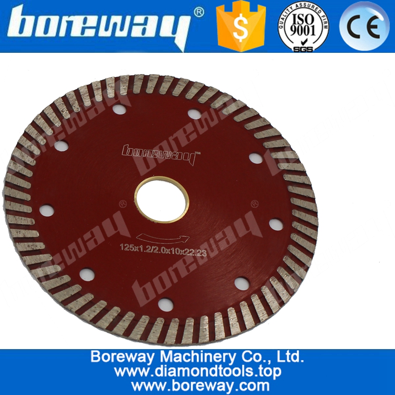 D125x2.0x10x22.23mm Diamond Cutting Wheel For Cutting Granite Slab