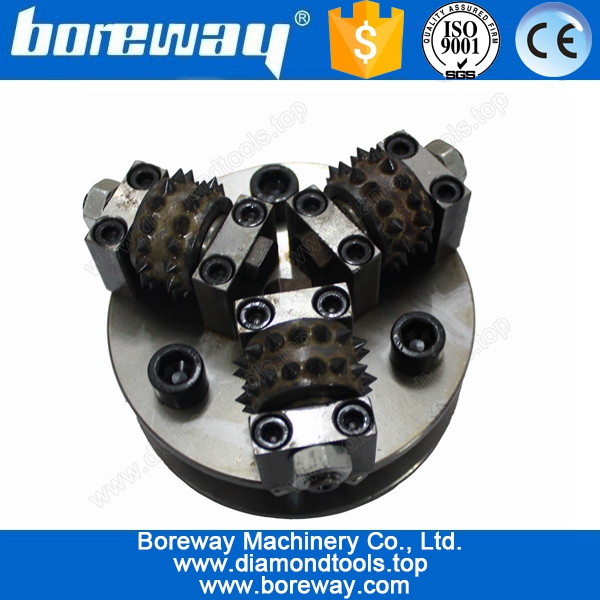 D125x3Tx30sXM10 Marteau de brousse en béton avec des segments en alliage