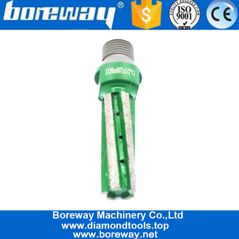 D20 nasse Verwendung Diamond Finger Bit Milliing Segment für Lieferanten