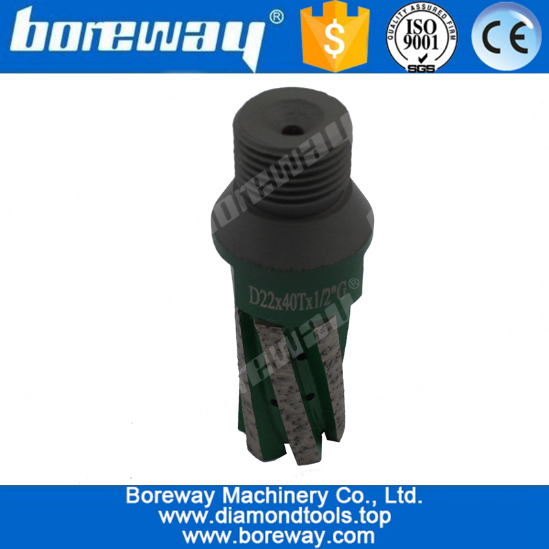 D22x40Tx1 / 2 "Gダイヤモンド・フィンガー・ビット・ツール