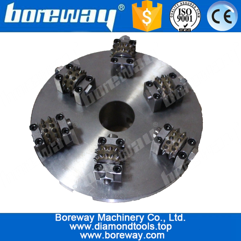 D250x6Tx30Sx50H混凝土荔枝面工具石板荔枝面工具金刚石荔枝面工具