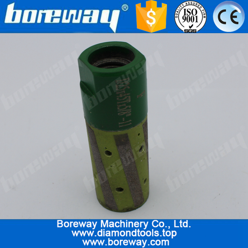 D25x45Tx5/8“”-11 Diamond Resin Filled Zero Tolerance Drum Wheel For Polishing Sink