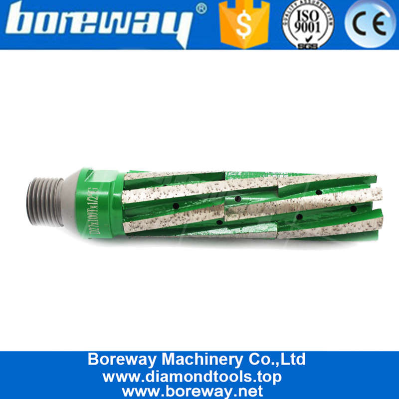 D27 Diamantfinger-Bit-Fräser mit unterem Segment zum Schleifen von Marmorplatten Lieferanten
