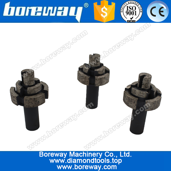 D30 * D20 * D10銀溶接ダイヤモンドクランプロッドはドリルを階段状