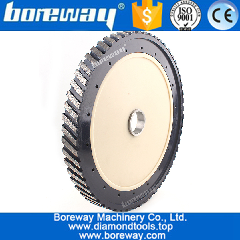 D350mm with segment wide 40mm diamond silent core milling wheel for grinding granite and marble