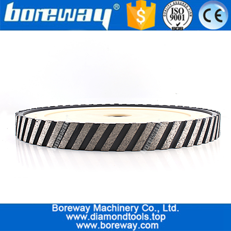 D350mm with segment wide 40mm diamond silent core milling wheel for grinding granite and marble