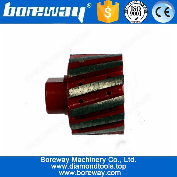 D50 * 35T * 5/8 "-11 Diamant-Grob-Zero-Toleranz-Rad für Bramme