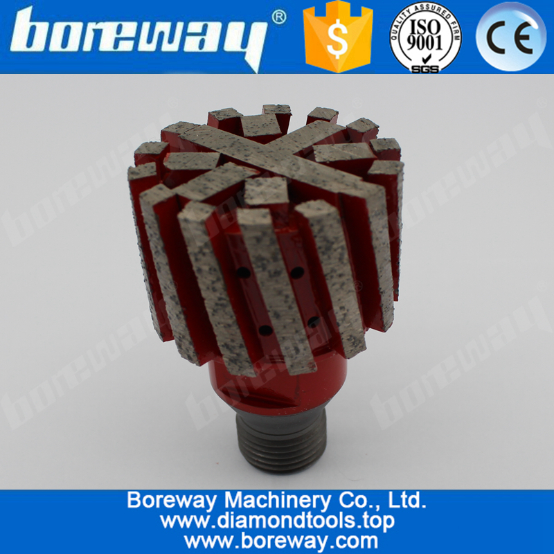 D50x35Tx1/2"G Diamond Sharpening Wheel For Sink Hole With Strong Bottom