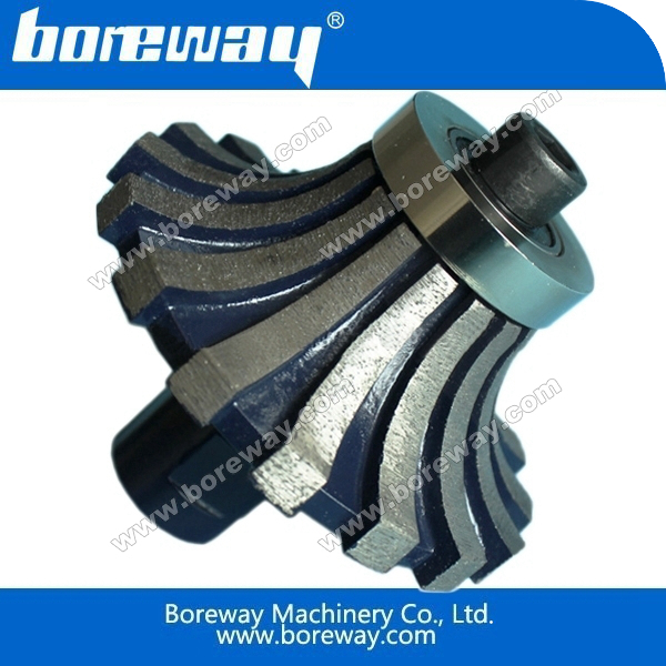 ポータブルマシン用のダイヤモンドルータビット