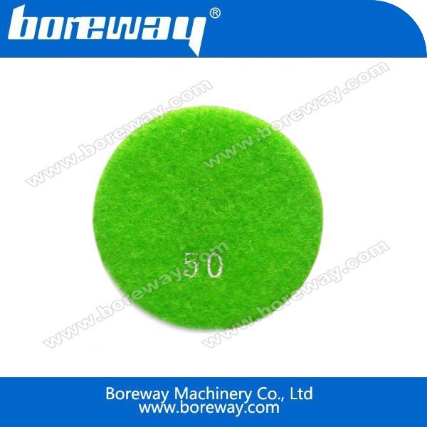 Diamond Resin Polishing Pad With Nylon Joint For Concrete