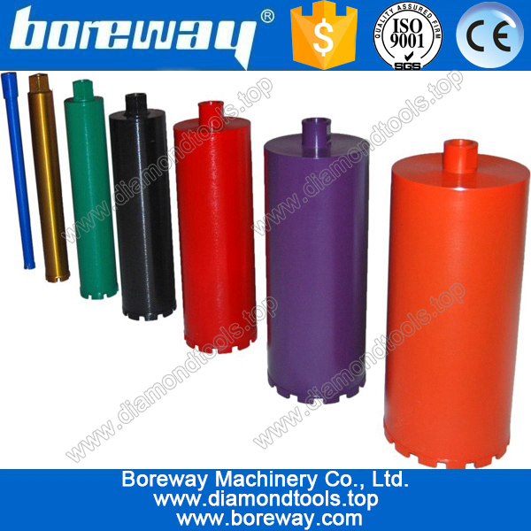 Строительство алмазного сверла, алмазные коронки мокрый бурения бетона для