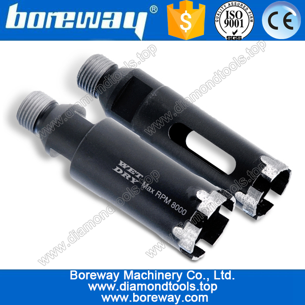 Diamond construction thin wall core drill bit
