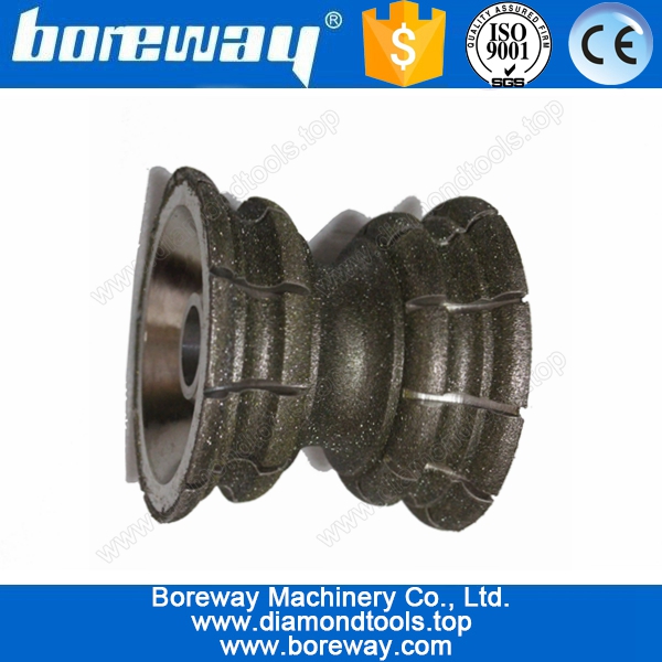 Diamond electroplated milling wheel for stone,elctroplated diamond grinding wheel for granite