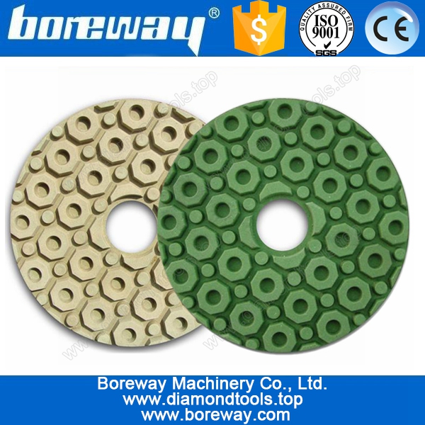 Diamond flexible floor resin polishing pad,diamond floor polishing pad for slab