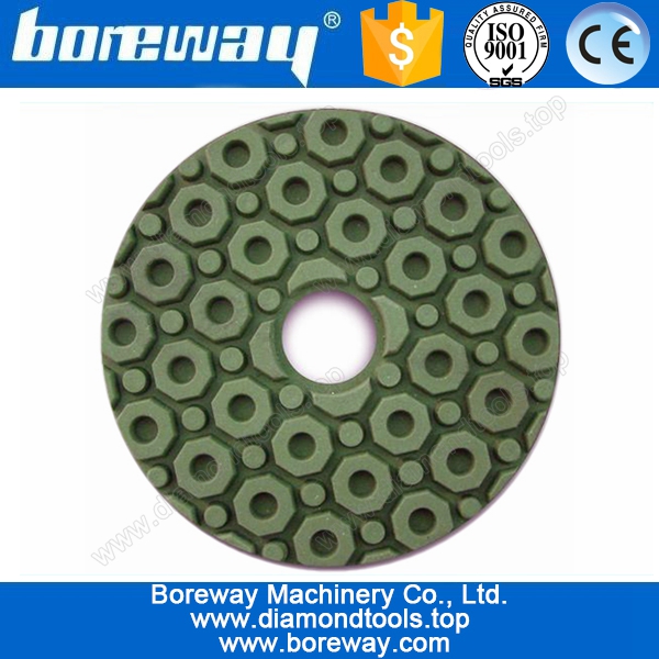 Diamond flexible floor resin polishing pad,diamond floor polishing pad for slab