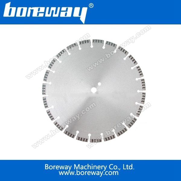 Diamond laser hard brick blade