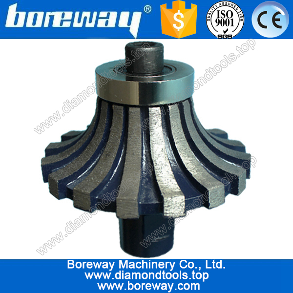 Diamond fresas para router portátil para perfiles de mármol, Diamond fresas para router portátil para perfiles de granito