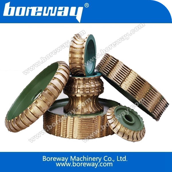 Diamond sintered profiling wheels