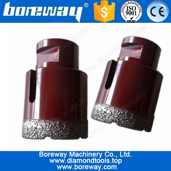 Diamond vacuum brazed core drill bit for granite,core drill bit for stone