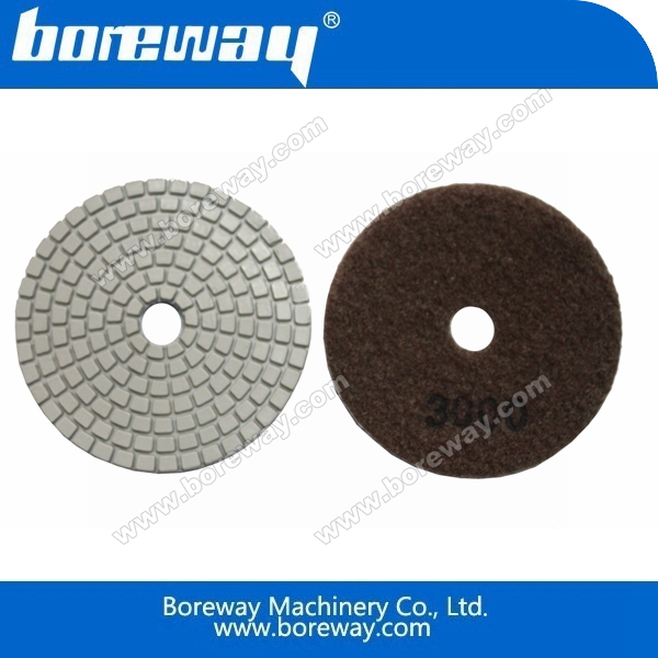 हीरा सफेद पॉलिश पैड 3 इंच