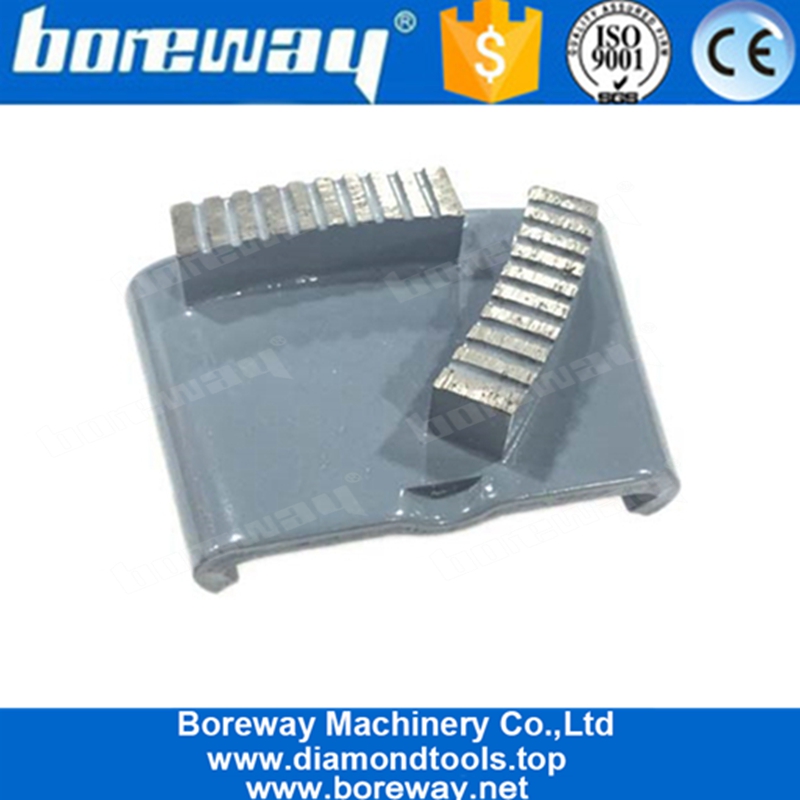 Двойной Sharp Сегменты Бетон Металл Bond HTC Шлифовальные башмаки для напольной шлифовальной машины