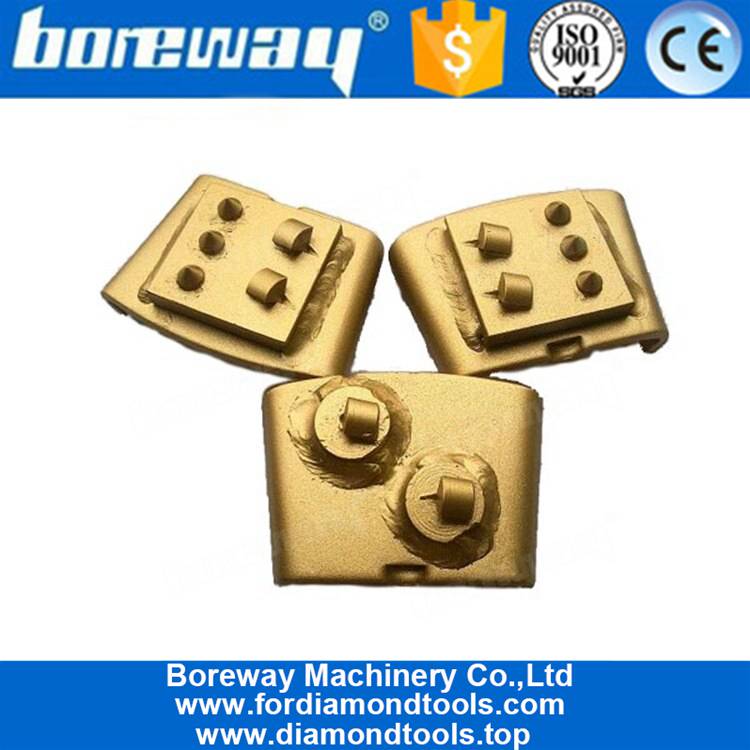 EZ Change HTC Grinding Shoes With Two PCD And Three Alloy Used For Removal Coating Epoxy Gule