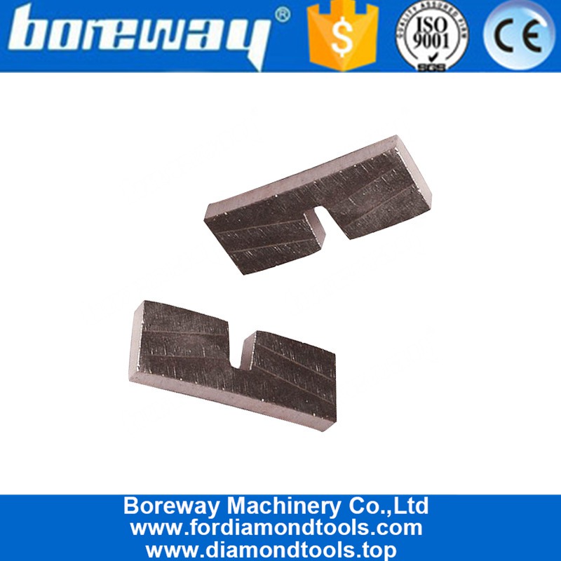 大理石のための速い切断Uスロットの銀の溶接の端の切断のダイヤモンドの区分