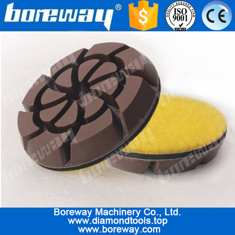 Floor Polishing Pad 3 Inch Dry Diamond Tool For Concrete Floor Grinding Granite