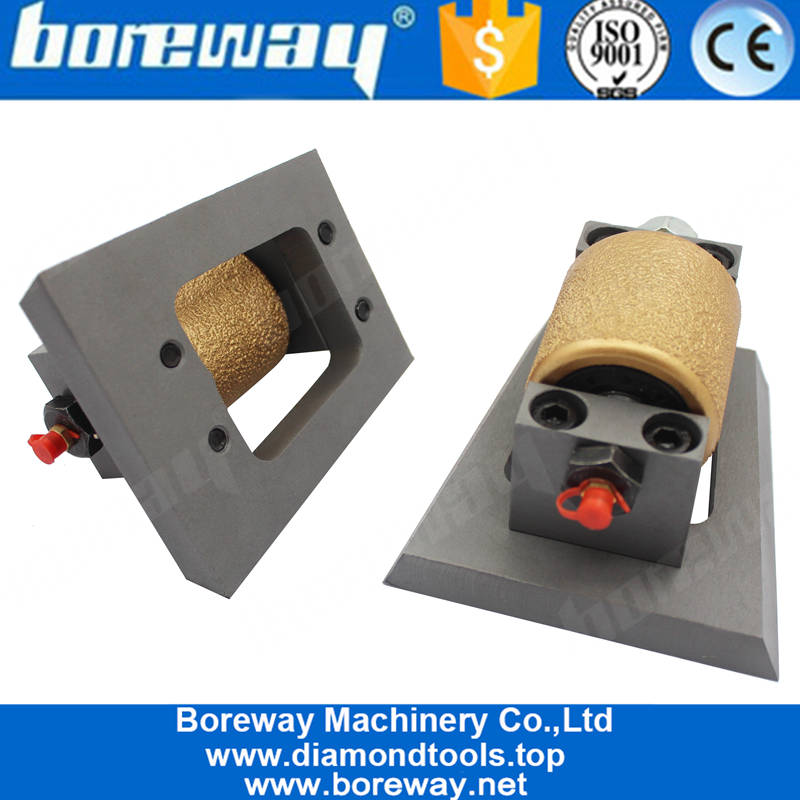 Franfurt Vacuum Brazing Bush Hammer Roller For Grinding Marble