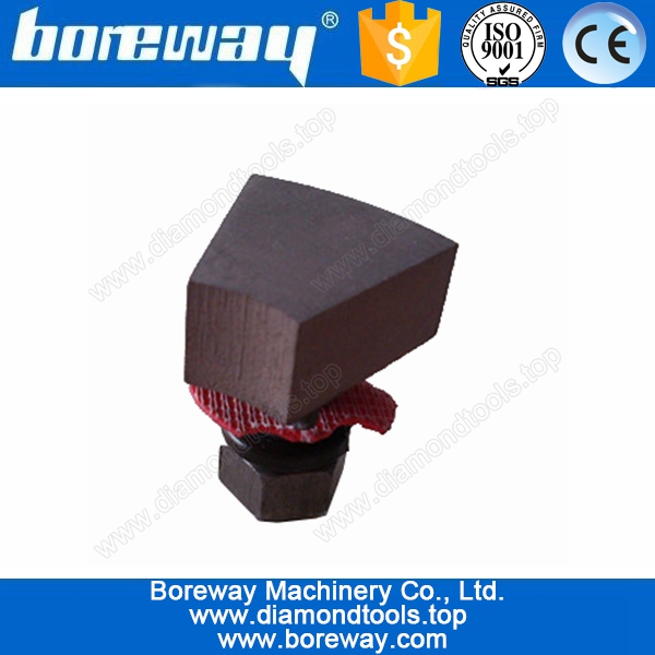 ग्रेनाइट के लिए फ्रैंकफर्ट हीरा पेंच कोर सा, ठोस हीरा पेंच पीस ब्लॉक