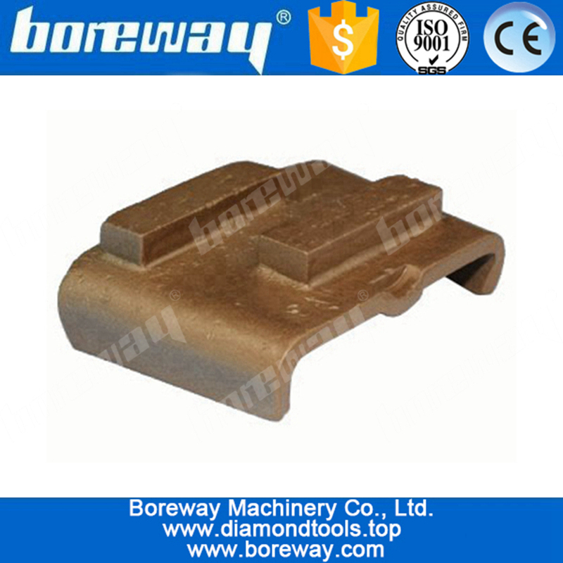 HTC Diamantschleifsegmente mit 2 normalen Diamantbarren für EZ Wechsel