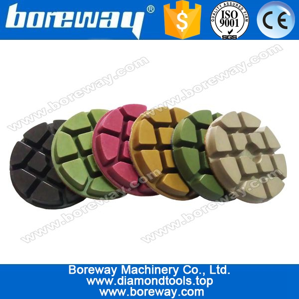 マジックテープホルダー付きハードこて塗り床標準樹脂研磨研磨パッド