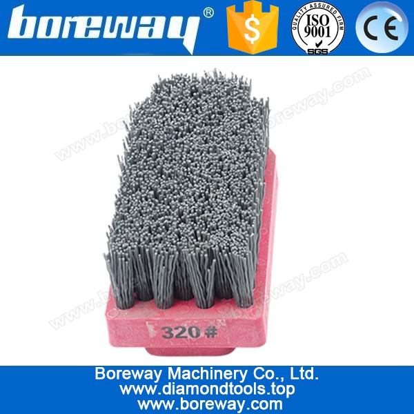 High Density Filaments 170mm Fickert Ageing Brush for Rock Slate