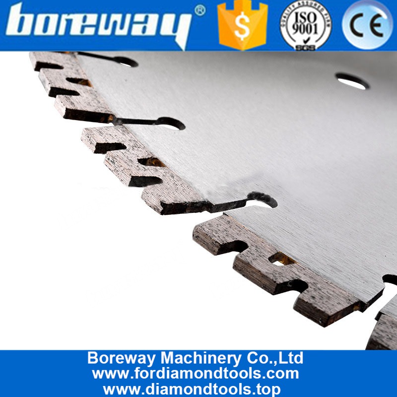 High Frequency Welded Wet Use W Shape Granite Edge Cutting Diamond Segment