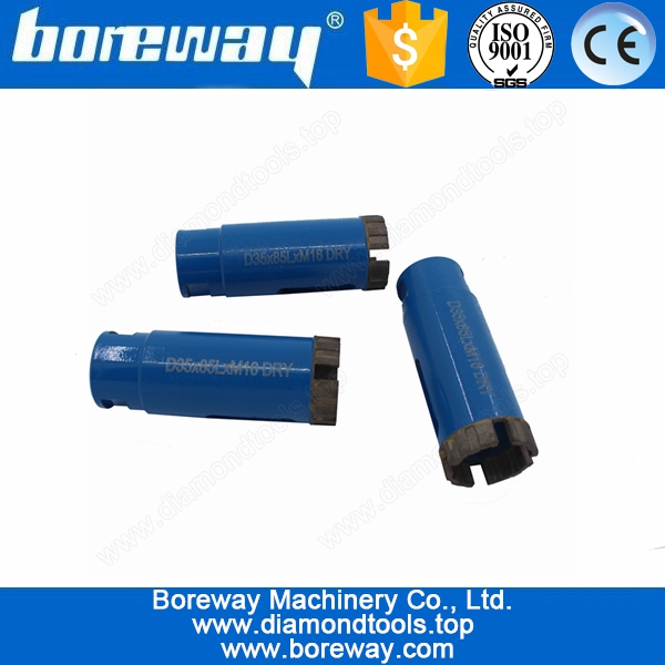 花岗岩干用取芯钻管 D35 * 85 L * M16