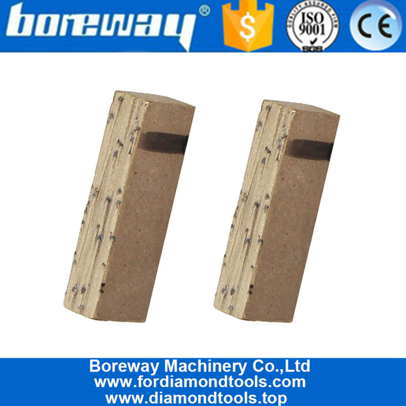 Iran Market Special Customization Multi Blade Diamond Segment for Beige Marble