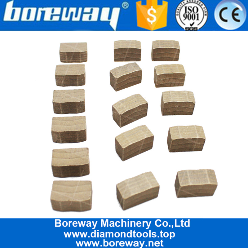 Low Price M Shape Diamond Segment For Cutting Granite Sandstone Block